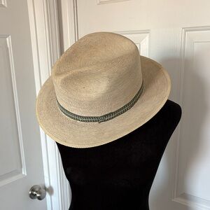 Sombreros Finos Sahuayo Men’s Straw Fedora